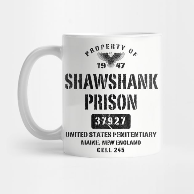 Property Of Shawshank Prison by Alema Art